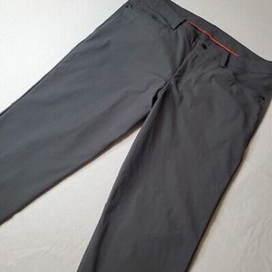 Lululemon Men's Classic Fit ABC Pant 38x30 Warpstreme Dark Gray